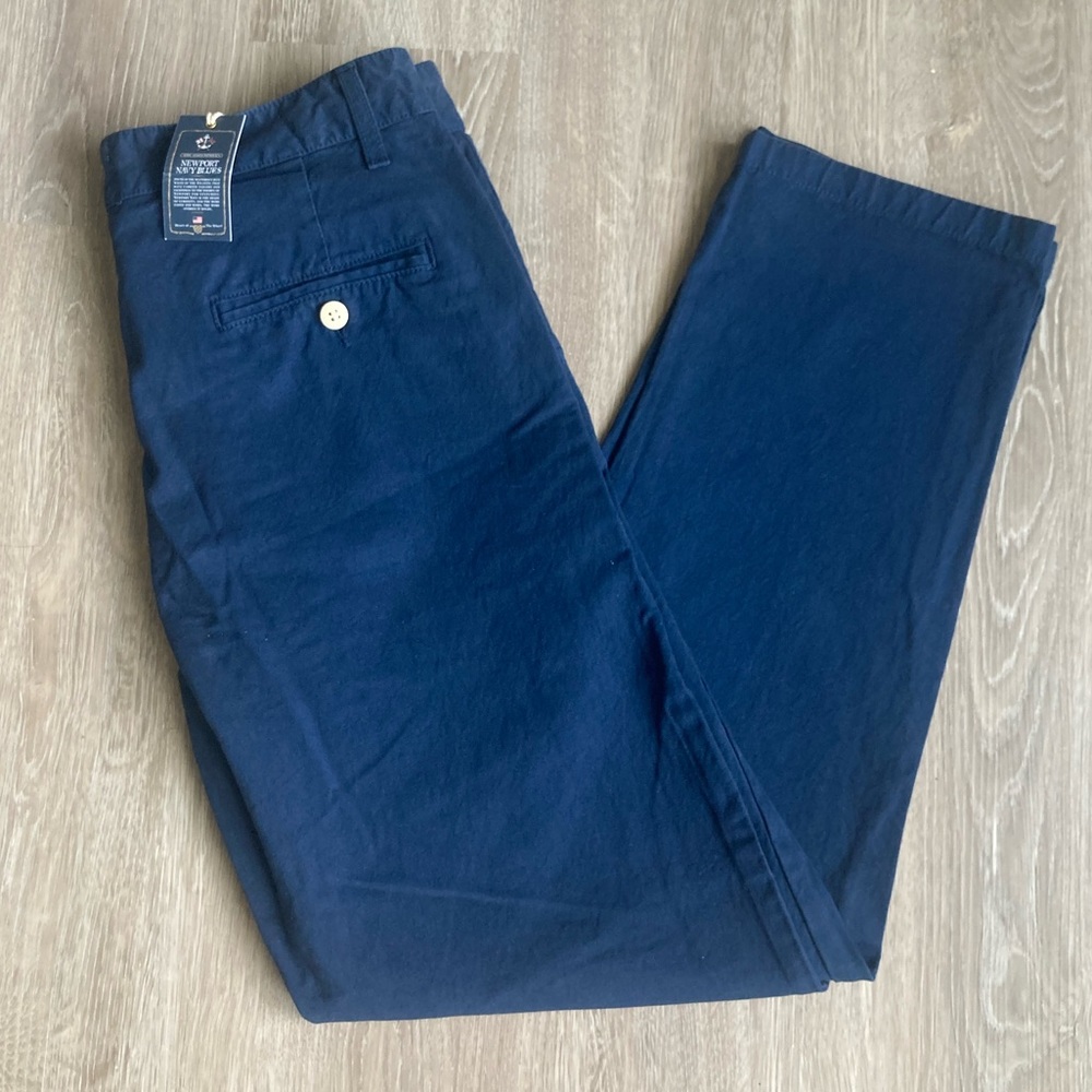 NWT Kiel James Patrick’s Newport Navy Blues: Mens 32x32 Navy Blue Pants